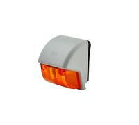Hella Luce di posizione laterale 2PF 006 679-017 Montaggio esterno Diffusore giallo Sx/Dx