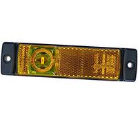 HELLA 2PS 008 645-017 Luce demarcazione laterale - LED - 12V - Montaggio, esterno - Colore diffusore luce: giallo - Colore luce LED: giallo - Cavo: 1500mm - Sx/Dx