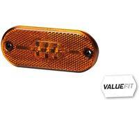 HELLA VALUEFIT Luce demarcazione laterale - LED - 12V - Raccordo a vite/Montaggio, esterno - Colore diffusore luce: giallo - Cavo: 150mm - Sx/Dx - Quantità: 1 - 2PS 357 009-001