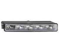 HELLA 2PT 010 043-021 LED-Luce guida diurna, LEDayLine, 12V, diritto, colore diffusore luce cristallino, colore luce LED bianco, Cavo 500mm, Spina AMP, Dx, Quantità 1