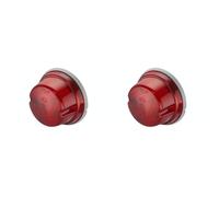 Hella 2SA 001 259-751 Luce posizione posteriore - 12/24V - Montaggio, esterno - Colore diffusore luce: rosso - posteriore/Sx/Superiore/Dx (Confezione da 2)