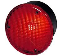 HELLA 2SA 964 169-091 Luce posizione posteriore, Alogeno, 24/12V, Montaggio, interno/Montaggio, esterno, colore diffusore luce rosso, Spina Spina piatta, Dx/Sx, Quantità 1