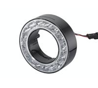 HELLA 2SB 009 362-021 Luce posteriore, LED, 12V, Montaggio, esterno/Raccordo a vite, colore diffusore luce bianco/cristallino, Cavo 250mm, Spina AMP, Dx/Sx