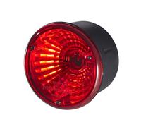 HELLA 2SB 964 169-531 Luce posteriore, Lampadine, 12/24V, Montaggio, esterno/avvitato, colore diffusore luce rosso, Spina Spina piatta, Dx/Sx, Quantità 1
