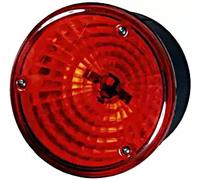 HELLA 2SB 964 169-537 Luce posteriore - 12/24V - Montaggio, esterno/Montaggio, interno - Colore diffusore luce: rosso - Sx/Dx