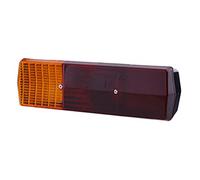 HELLA 2SD 001 688-141 Luce posteriore, Lampadine, 12/24V, Montaggio, esterno/avvitato, colore diffusore luce rosso/giallo, Spina Spina piatta, Dx, Quantità 1