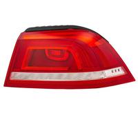 HELLA 2SD 010 697-141 Luce posteriore, LED, cristallino/rosso, Sezione esterna Dx