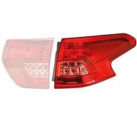 HELLA 2SD 354 823-021 Luce posteriore, Lampadine, Sezione esterna ECE/CCC, Dx