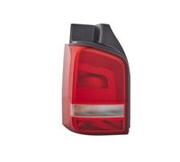 HELLA 2SK 010 318-071 Luce posteriore - Lampadine - cristallino/rosso - per es. VW T5 (7HB,7HJ,7EB,7EJ,7EF,7EG,7HF,7EC) - ECE/CCC - Sx