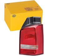 HELLA 2SK 010 318-071 Luce posteriore, Lampadine, cristallino/rosso ECE/CCC, Sx