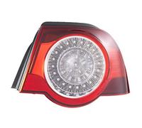 HELLA 2VA 009 246-141 Luce posteriore - LED - cristallino/rosso - Sezione estern