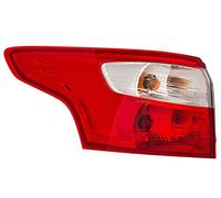 Fanale SX Glühlampen-technologie Hella per Ford Focus III Familiare