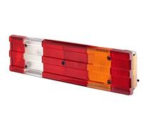 HELLA 2VD 007 500-221 Luce posteriore, Alogeno, rosso/bianco