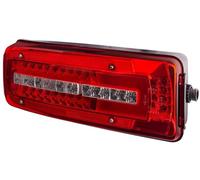 HELLA 2VD 012 381-311 Luce posteriore, Truck Full LED, LED, 24V