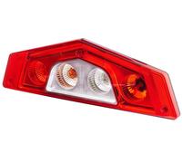 HELLA 2VP 012 570-111 Luce posteriore, Caraluna X, Ibrida, 12V, Montaggio, interno/avvitato, colore diffusore luce cristallino/rosso, Spina Spina Schuko, Sx, Quantità 1