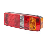 HELLA 2VP 340 888-011 Luce posteriore, Lampadine, 24V, Montaggio, interno/avvitato, colore diffusore luce policromo, Spina Spina rotonda, Sx, Quantità 1