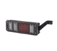 HELLA Luce posteriore - LED - 24V - Montaggio, esterno/avvitato - ECE/ADR/GGVS/Senza SAE - Colore diffusore luce: cristallino - Spina: EasyConn 1 x 7/EasyConn 4 x 2 - 2VP 340 960-121