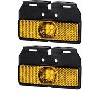 Hella 2x LED Luci di Demarcazione Laterali 24V Camion Trailer Rimorchio
