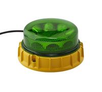 HELLA 2XD 011 557-031 LED-Luce identificazione lampeggiante, K-LED Mining, 12/24V, verde, Raccordo a vite/Montaggio, esterno, Cavo 1450mm, Spina estremità del cavo aperta