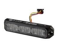 HELLA 2XD 012 160-051 LED-Luce identificazione lampeggiante, BST, 12/24V, giallo, Raccordo a vite/Montaggio, esterno, Cavo 150mm, Spina Spina DEUTSCH