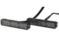 HELLA LED Luce identificazione lampeggiante - BST - 12V / 24V - bianco - Montaggio, esterno/Raccordo a vite - Cavo: 860mm - Spina: estremità del cavo aperta - Kit - Quantità: 2 - 2XD 012 160-881