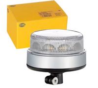 HELLA 2XD 012 980-011 LED-Luce identificazione lampeggiante, K-LED Blizzard, 12/24V, giallo, Montaggio, esterno/Bocchettone di tubo, flessibile