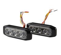 Fanale a Intermittenza 24 V LED Rosso HELLA Universale Utilizzato per Vari Fzg