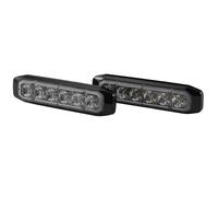 Hella Luce identificazione lampeggiante LED 2XD 014 592-901 BST-Slim 12/24V Bianco montaggio esterno