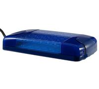 HELLA 2XD 965 429-001 LED-Luce identificazione lampeggiante, Multi F Duraled, 12/24V, blu, Raccordo a vite/Montaggio, esterno, Cavo 2580mm