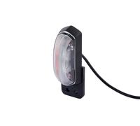 HELLA 2XS 205 020-151 Luce permietrale, LED, 24V, colore luce LED rosso/bianco, Cavo 500mm, Attacco laterale