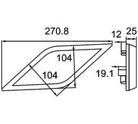 HELLA 2ZR 013 345-111 Luce di retromarcia