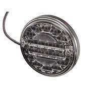 HELLA VALUEFIT 2ZR 357 026-141 LED-Luce di retromarcia, 24/12V, Montaggio, esterno, Fissaggio a 2 punti, Cavo 300mm, Spina estremità del cavo aperta