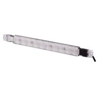 HELLA 2ZR 980 889-211 LED-Luce di retromarcia, Strip Lamp, 24V, Montaggio, esterno, per fissaggio orizzontale, Cavo 2500mm, Spina estremità del cavo aperta