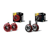 HELLA 3AG 003 399-801 Corno - HELLA PERFORMANCE HORN B133 SET - 12V - 118dB(A) -