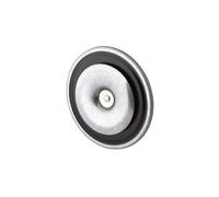 HELLA Clacson - HELLA HEAVY DUTY HORN B36 - 12V - 116dB(A) - Gamma frequenze: 400Hz - Tono alto - elettrico - ECE - Colore alloggiamento/sede: grigio/nero - 3BA 002 768-551