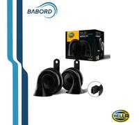 HELLA 3FH 012 010-111 Kit 2 Trombe Clacson 12V 110 dB Connettore Toyota