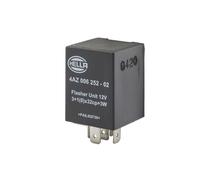 HELLA Intermittenza di lampeggio - 12V - 6a... poli - Montaggio, esterno/infilato - elettrico - 4AZ 006 252-027