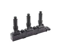 HELLA 5DA 358 000-351 Bobina d'accensione, 12V, 5a... poli, Bobina d'accensione blocco, avvitato