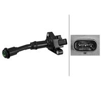 HELLA Bobina d'accensione 5DA 358 101-451 avvitata 3 poli per Ford Focus III 1.5 2014-2017