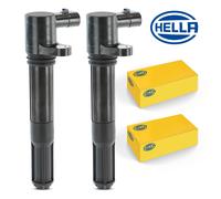 Hella 5DA193175-761 Bobina Accensione 2x Per Alfa Romeo Mito Fiat 500 Lancia M