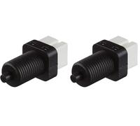 HELLA 6DD 008 622-171 Interruttore luce freno, 12V, 2a... poli, avvitato, Apritoio, elettrico (Confezione da 2)