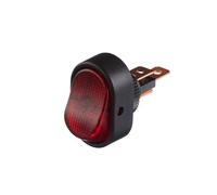 HELLA Interruttore/Comando/Innesto - Comando ribaltamento - N° raccordi: 3 - avvitato - Contatto di commutazione - Alesaggio-Ø: 12mm - Illuminazione interruttore: rosso - 6EH 007 946-011