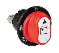 HELLA 6EK 002 843-071 Interruttore principale, Batteria, Comando torsione, N° raccordi 2, avvitato, Contatto di chiusura, Passofilettatura 1.5mm