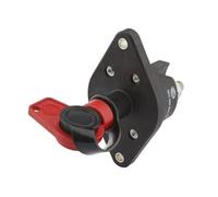 HELLA 6EK 002 843-121 Interruttore principale, Batteria, Comando torsione, 24V, N° raccordi 2, avvitato, Contatto di chiusura, ovale