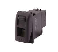 Hella 6GM 007 832-271 Interruttore - Wippbetätigung - I- > 0 - Anschlussanzahl: