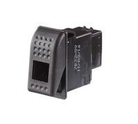 HELLA Interruttore, Lampeggiatore d'emergenza - 24V - Variante di dotaz.: I-0 - N° raccordi: 7 - Montaggio, interno - con funzione confort - 6HH 007 832-591