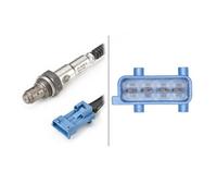 Hella 6PA 358 066-191 Sonda Lambda Vor / Dopo Catalizzatore Frontale per Citroën