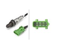 HELLA 6PA 358 066-261 Sonda Lambda 4 Poli Riscaldata Cavo 600 mm