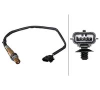 HELLA 6PA 358 221-301 Sonda lambda - 4a... poli - Cavo: 390mm