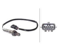 HELLA 6PA358103-041 Sonda lambda cavo 365 mm 4 conduttori